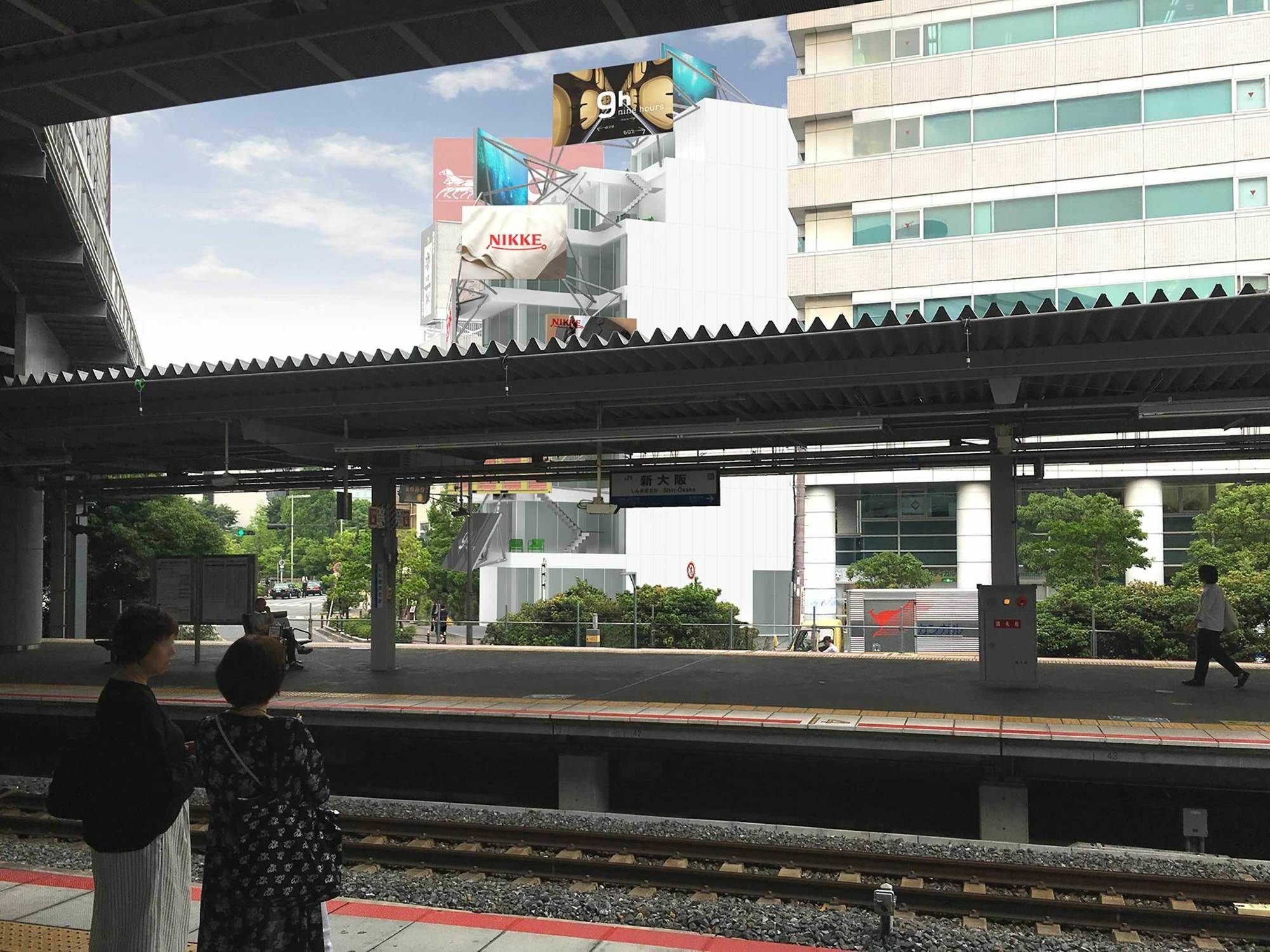 ナインアワーズ新大阪駅 エクステリア 写真